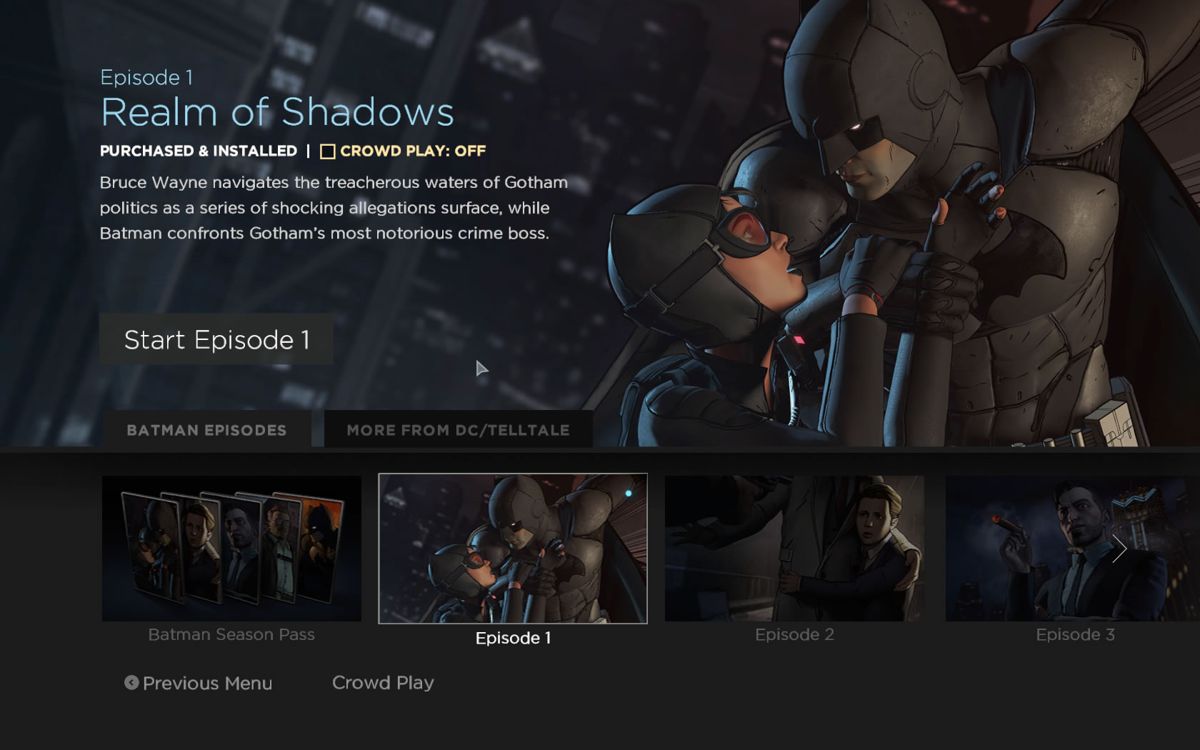 Batman: The Telltale Series screenshot 5 for Playstation 3
